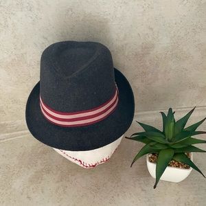 Gray toddler fedora hat
